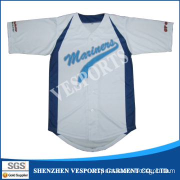 Custom Sublimated Polyester Camo Baseball Jersey